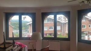 Pvc Kömmerling ventanas Redondas, echas cuadradas